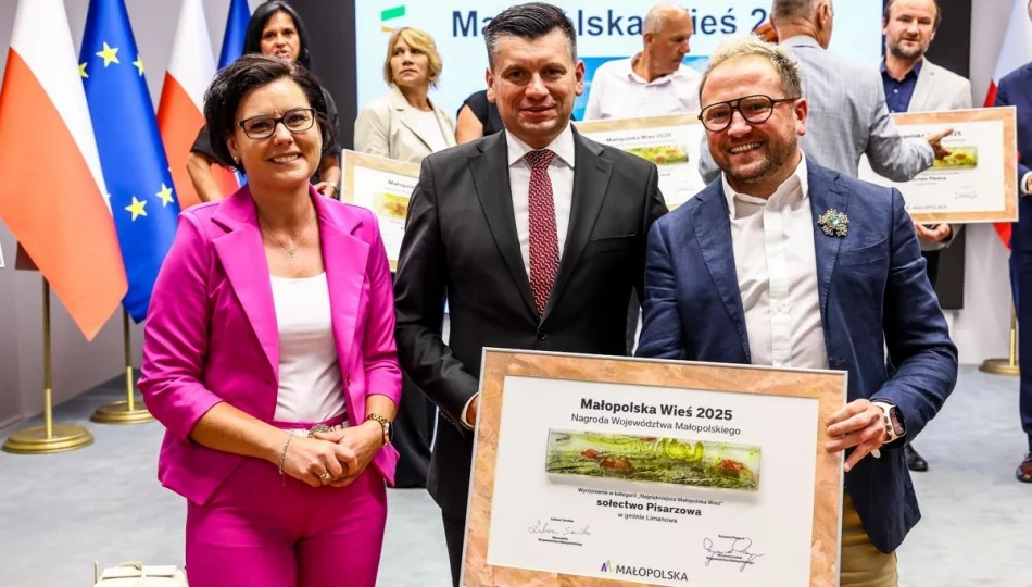 Miejscowość na Limanowszczyźnie z wyróżnieniem w konkursie „Małopolska Wieś” - zdjęcie 1
