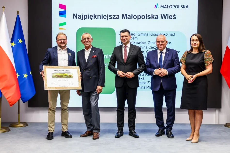 Miejscowość na Limanowszczyźnie z wyróżnieniem w konkursie „Małopolska Wieś” - zdjęcie 2