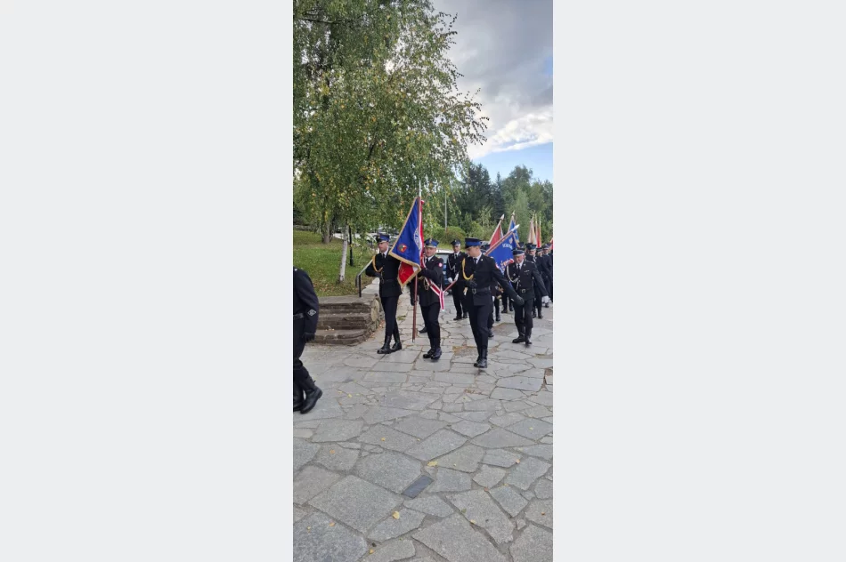 Strażacy pielgrzymowali do sanktuarium - zdjęcie 11