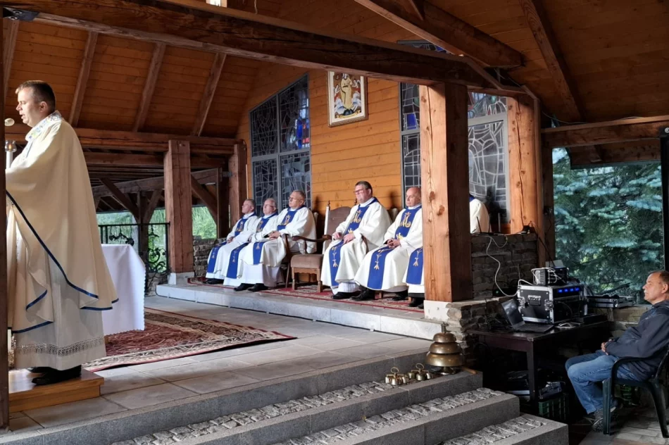 Strażacy pielgrzymowali do sanktuarium - zdjęcie 13