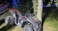 62-latek na quadzie uderzył w drzewo, lądował LPR - zdjęcie 3