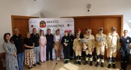 Burmistrz Miasta Limanowa odwiedzili przedstawiciele Młodzieżowych Drużyn Pożarniczych z terenu Miasta Limanowa - zdjęcie 4