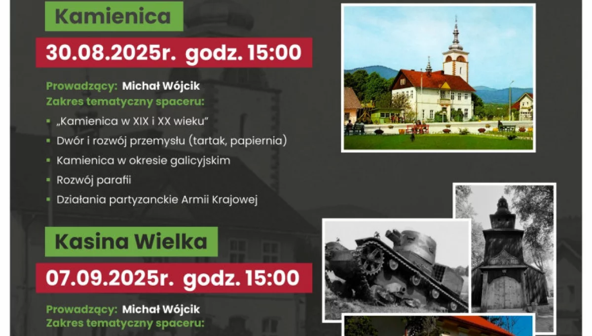 Spacerem po historii miejscowości