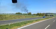 Nasi strażacy pomagali w gaszeniu pożaru hali w Tarnowie - zdjęcie 5