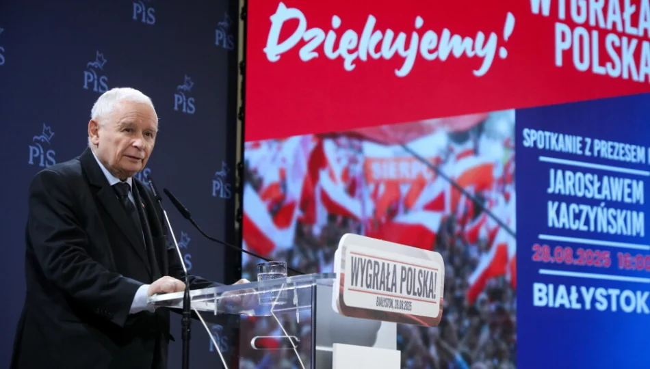 Kaczyński: to niegodne gdy powstaje grupa o wielkich dochodach, a inni żyją w biedzie; takiej Polski chce Mentzen - zdjęcie 1