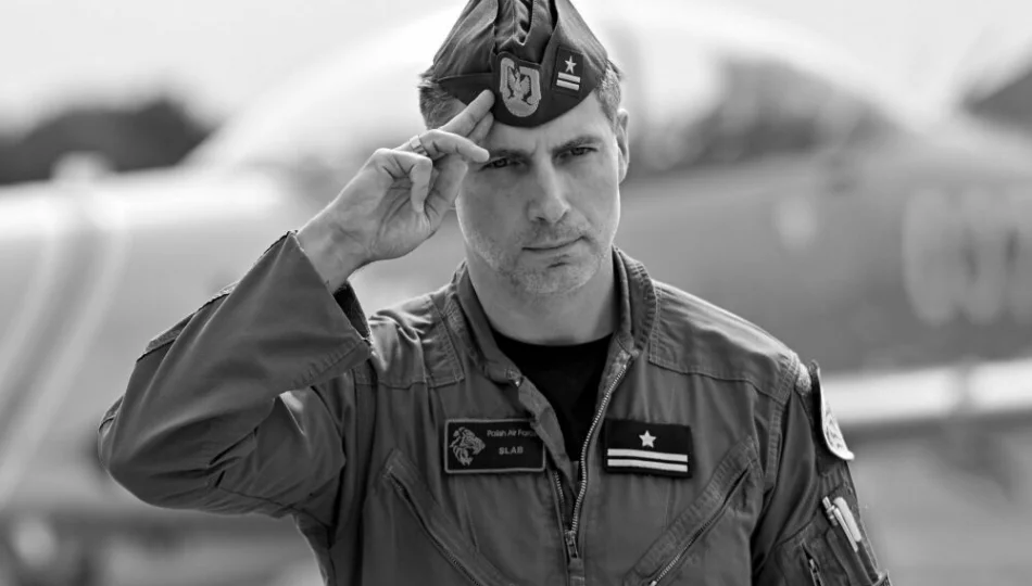 W katastrofie F-16 zginął major Maciej „Slab” Krakowian - zdjęcie 1