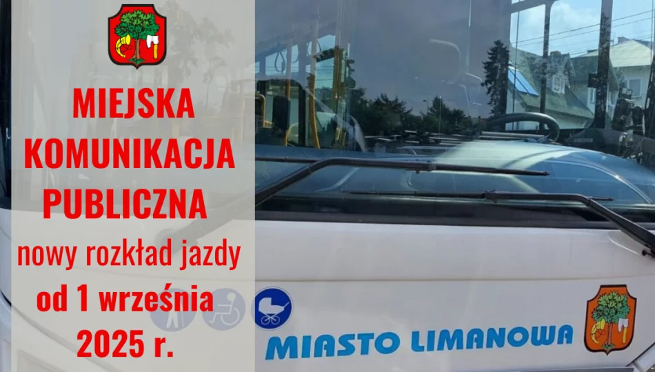 Rozkład jazdy komunikacji miejskiej od września 2025 r. - zdjęcie 1