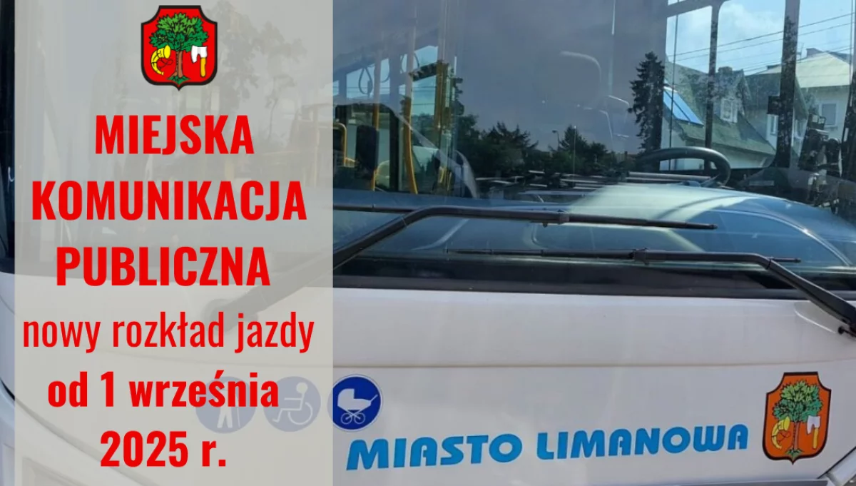 Rozkład jazdy komunikacji miejskiej od września 2025 r.