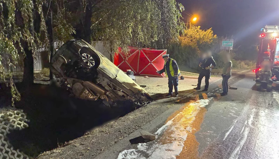 W wypadku pod Wieliczką zginęły trzy młode osoby - zdjęcie 1