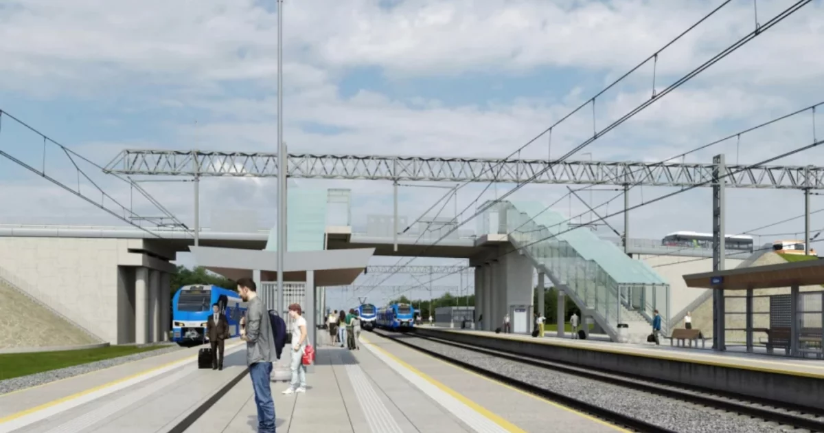 Są oferty na budowę nowej linii Podłęże - Gdów