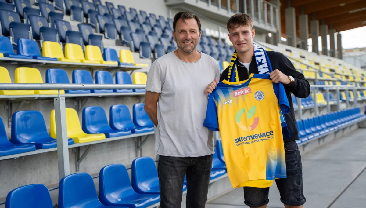 Gol w debiucie. Krzysztof Toporkiewicz w drugoligowcu.