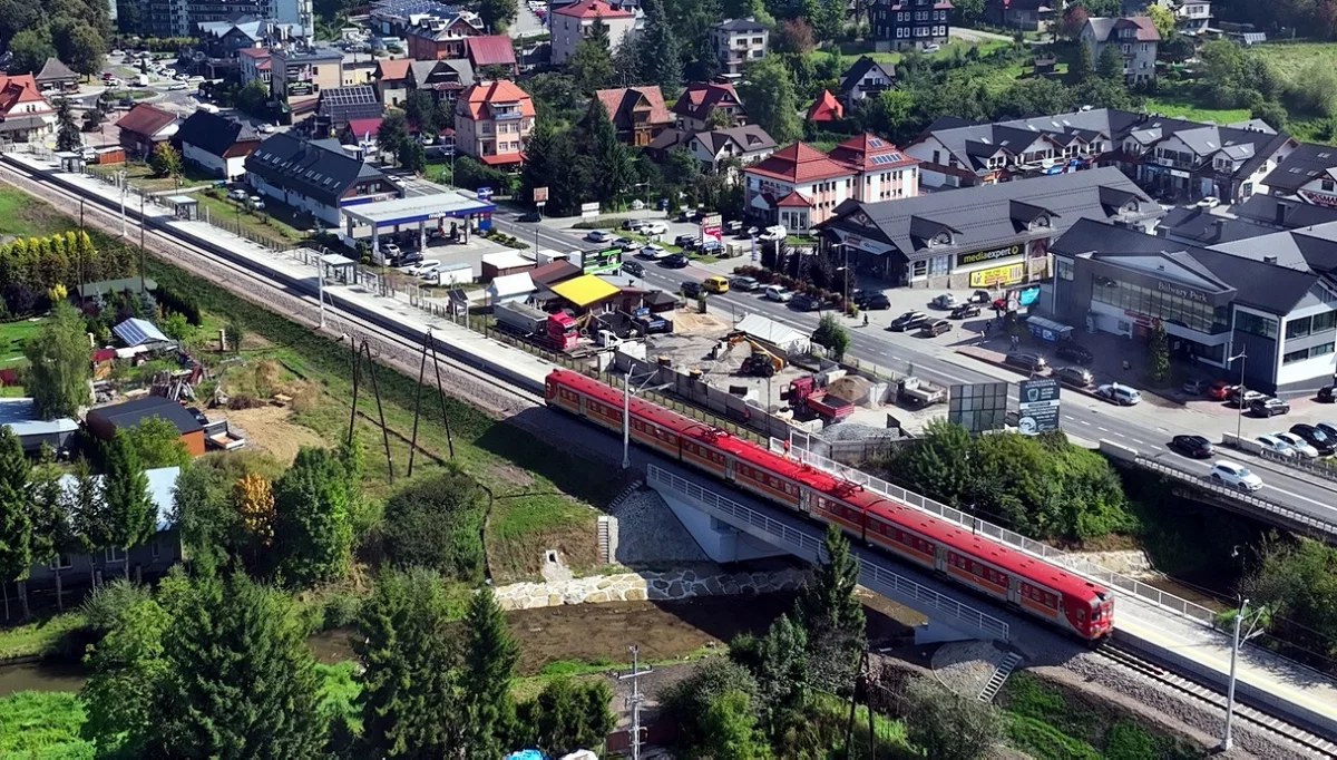 Pociągi pasażerskie wróciły na trasę Chabówka - Rabka-Zdrój/fot.: PKP PLK S.A.