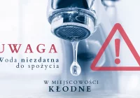 Woda z Wodociągu Wiejskiego Kłodne niezdatna do spożycia! - zdjęcie główne