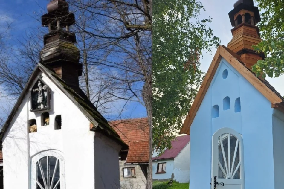 Odnowiona kapliczka z XIX wieku - zdjęcie 3