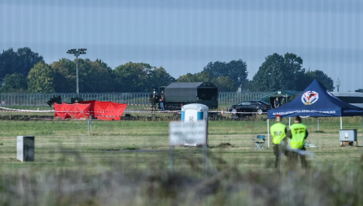 Nowe informacje prokuratury w sprawie katastrofy F-16