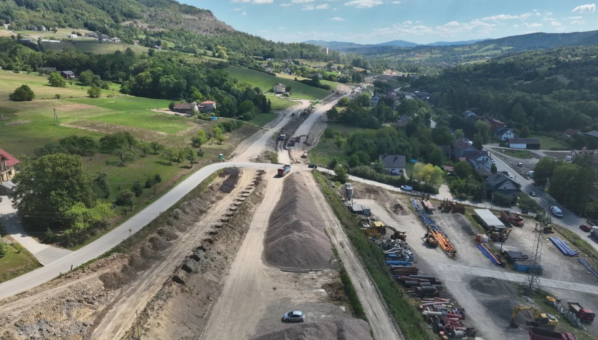 Kolejowa inwestycja w Chomranicach/fot.: PKP PLK S.A.