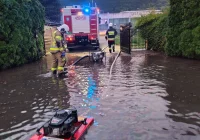 Silne opady deszczu – sześć interwencji strażaków - zdjęcie główne