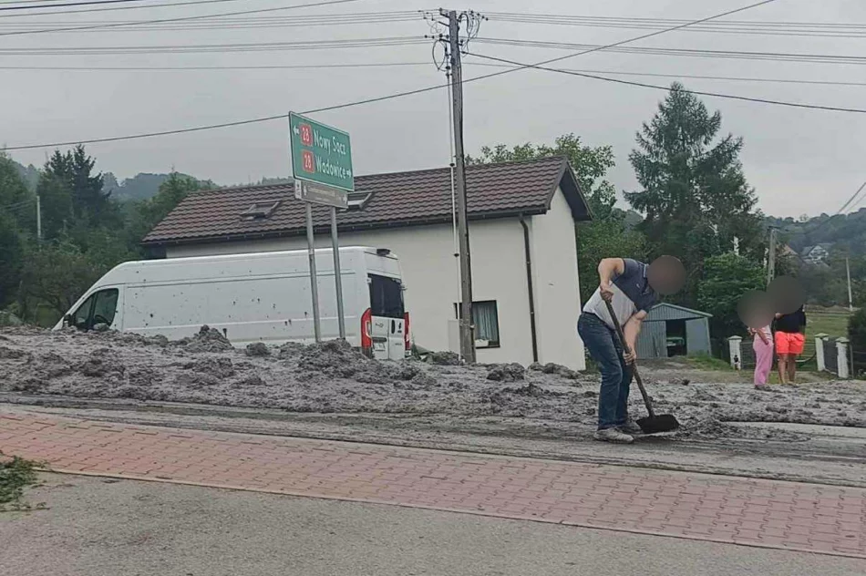 Tony urobku z tunelu na drodze - dwa razy jednego dnia... z tej samej ciężarówki - zdjęcie 2