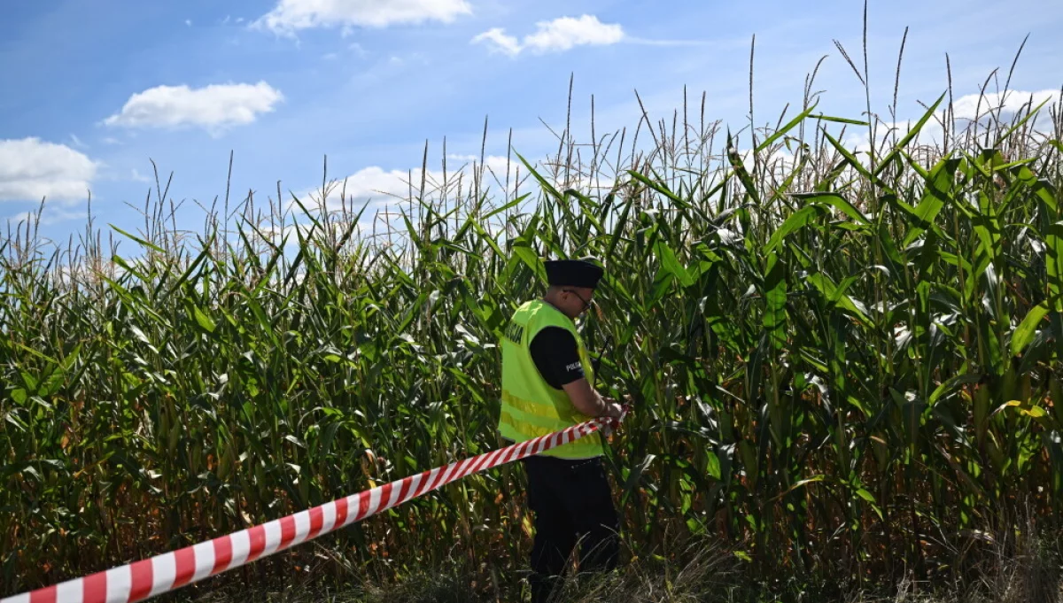 Szczątki obiektu latającego zaleziono pod Terespolem przy granicy z Białorusią