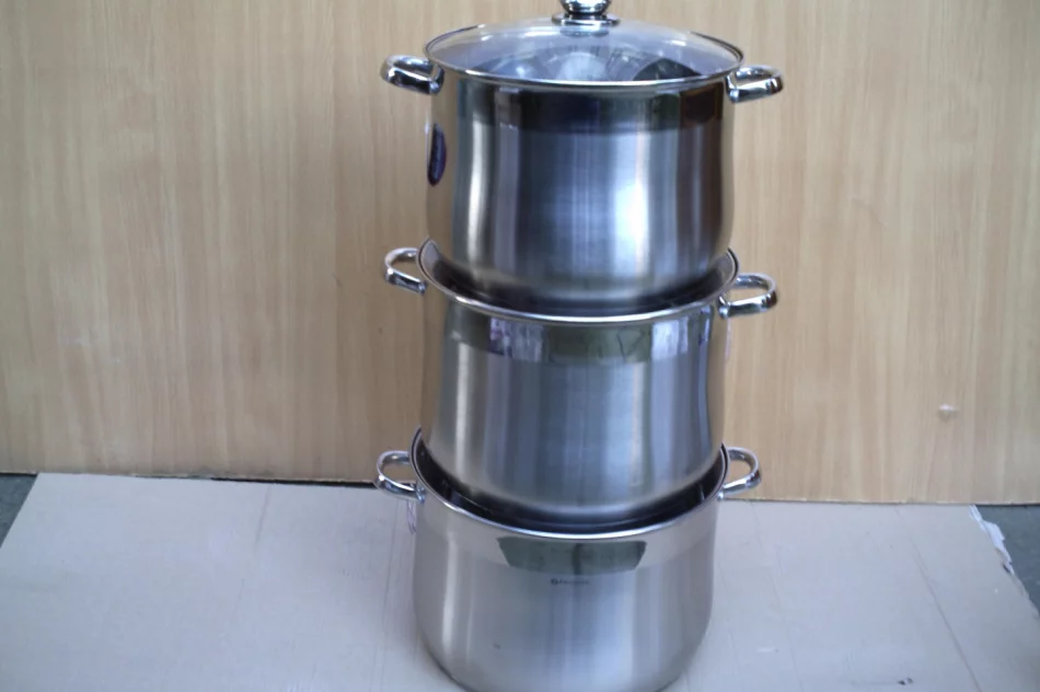 garnki duże do gastronomi i domu zestaw 3 szt  16L-19L-22,5L - zdjęcie 2