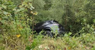 33-latka doprowadziła do zderzenia z Porsche, auto w rowie - zdjęcie 3