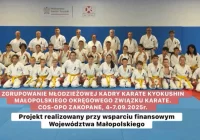Zawodnicy ARS Limanowa – JONIEC TEAM na Zgrupowaniu Młodzieżowej Kadry Karate Kyokushin MOZK - zdjęcie główne