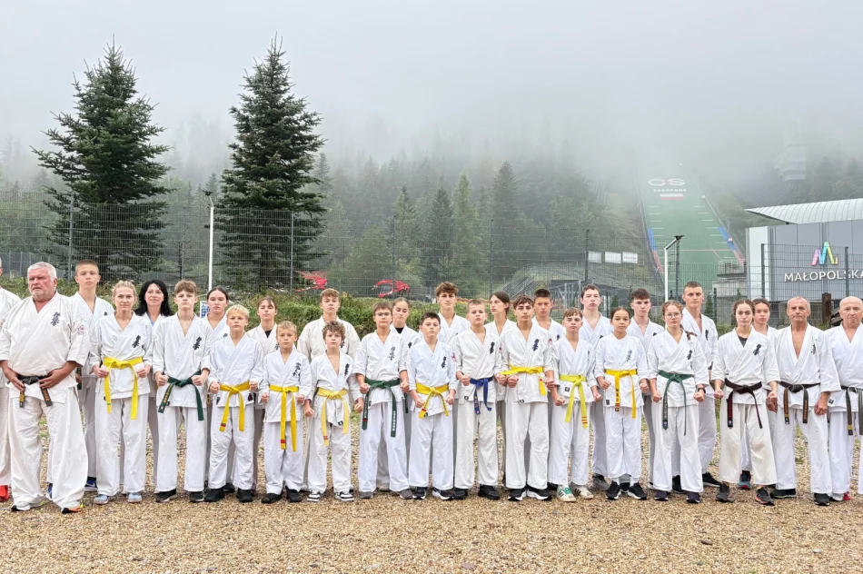 Zawodnicy ARS Limanowa – JONIEC TEAM na Zgrupowaniu Młodzieżowej Kadry Karate Kyokushin MOZK - zdjęcie 6