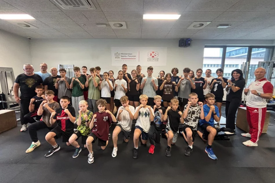 Zawodnicy ARS Limanowa – JONIEC TEAM na Zgrupowaniu Młodzieżowej Kadry Karate Kyokushin MOZK - zdjęcie 7