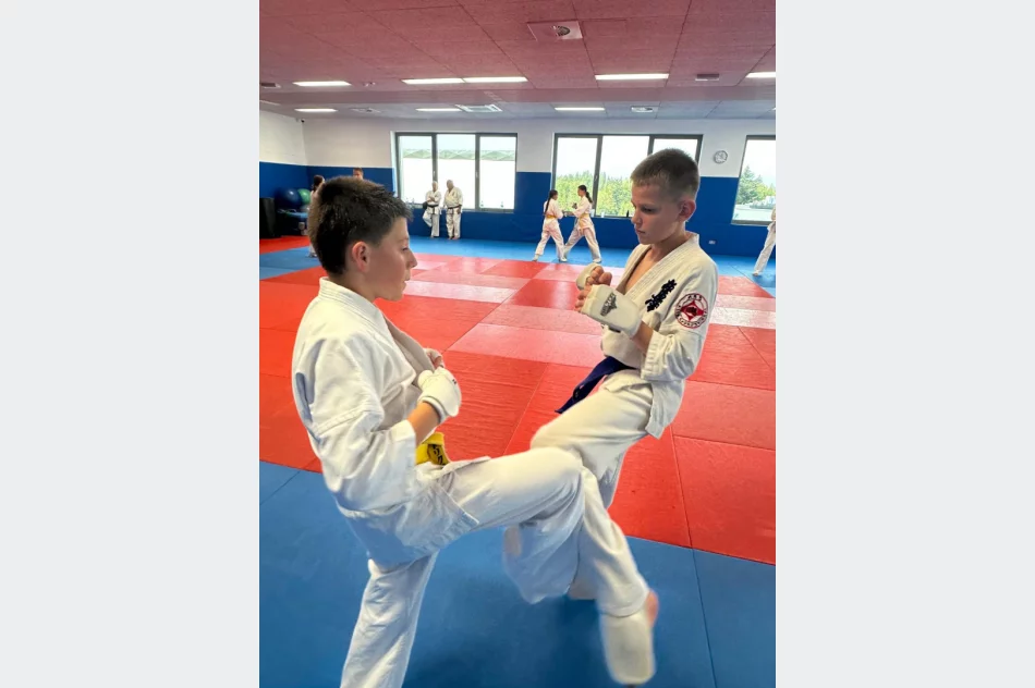 Zawodnicy ARS Limanowa – JONIEC TEAM na Zgrupowaniu Młodzieżowej Kadry Karate Kyokushin MOZK - zdjęcie 9