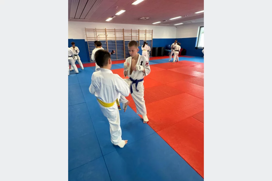 Zawodnicy ARS Limanowa – JONIEC TEAM na Zgrupowaniu Młodzieżowej Kadry Karate Kyokushin MOZK - zdjęcie 10