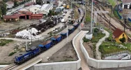 Modernizacja linii kolejowej 104. Pierwszy pociąg w Nowym Sączu, kolejne utrudnienia dla kierowców - zdjęcie 4