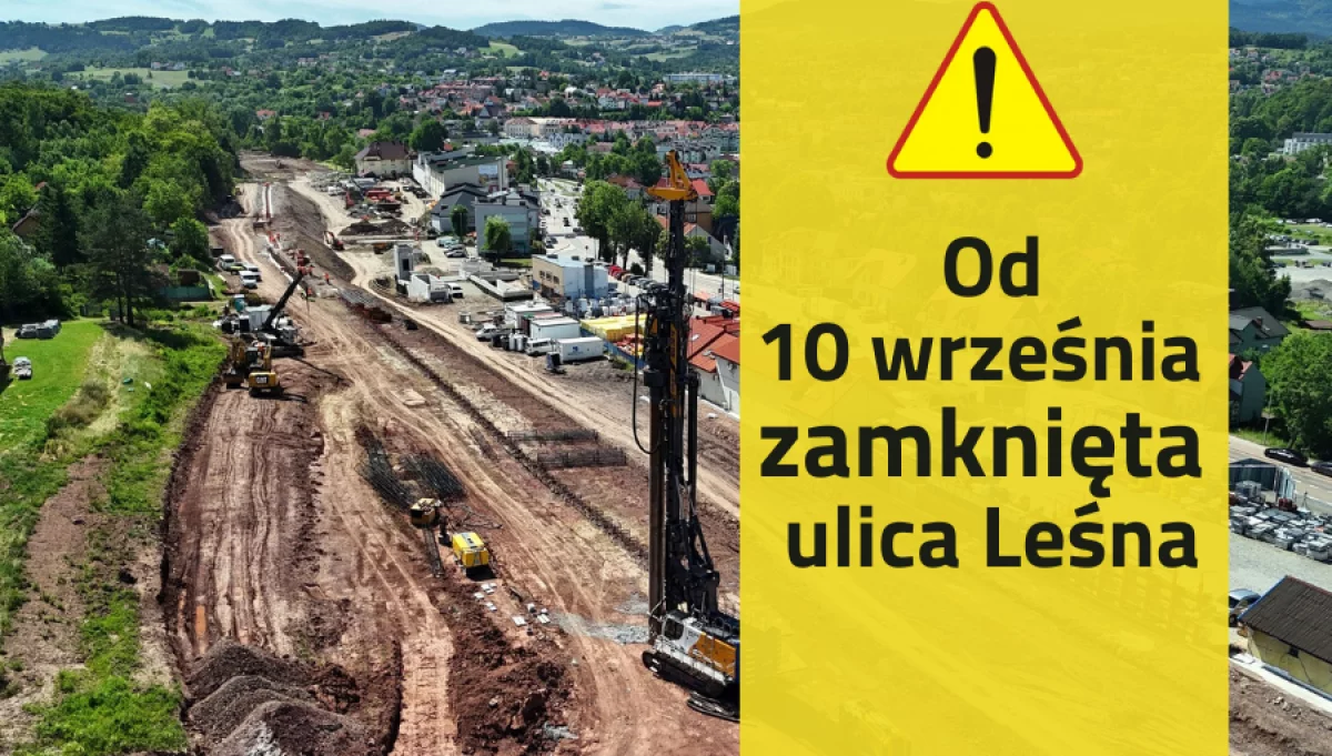 Od dzisiaj zamknięcie ulicy w mieście