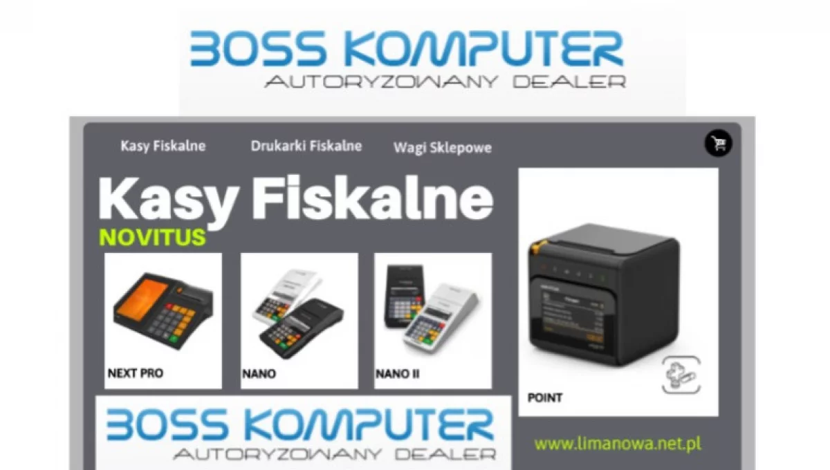 Boss Komputer: nowoczesne kasy fiskalne Novitus