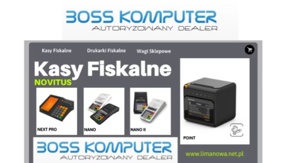 Boss Komputer: nowoczesne kasy fiskalne Novitus - zdjęcie 1