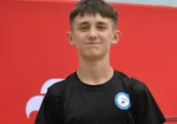 Jakub Bugański na podium ogólnopolskich zawodów - zdjęcie główne