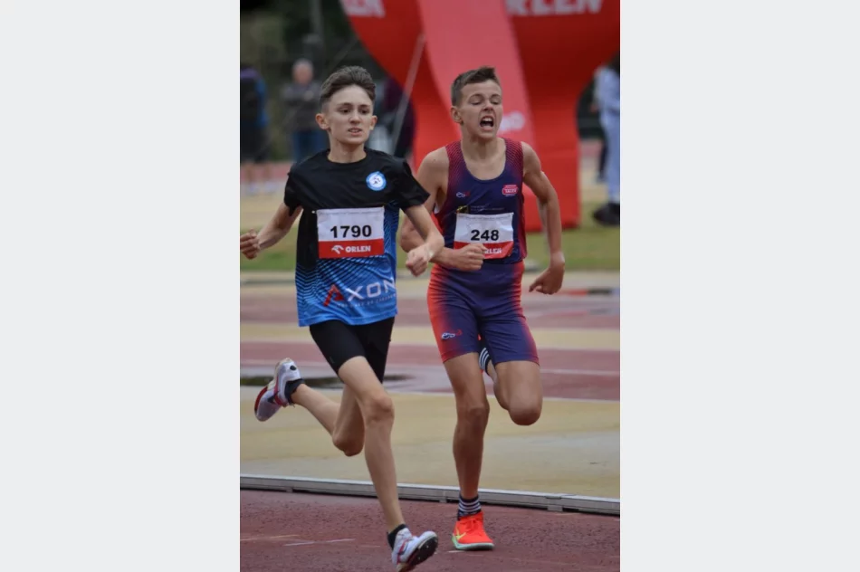 Kolejny sportowy sukces Jakuba Bugańskiego na zawodach lekkoatletycznych w Łodzi - zdjęcie 2