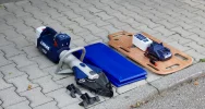 Przekazanie nowego zestawu hydraulicznego jednostce Ochotniczej Straży Pożarnej Pisarzowa - zdjęcie 3