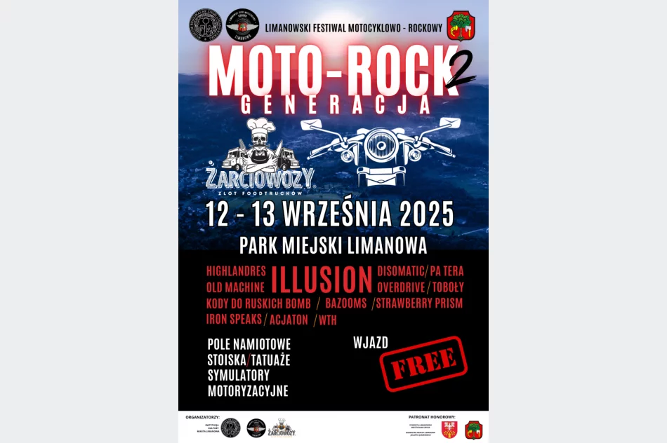 Limanowa zaczyna wibrować i na weekend stanie się stolicą rocka i motocykli! - zdjęcie 2