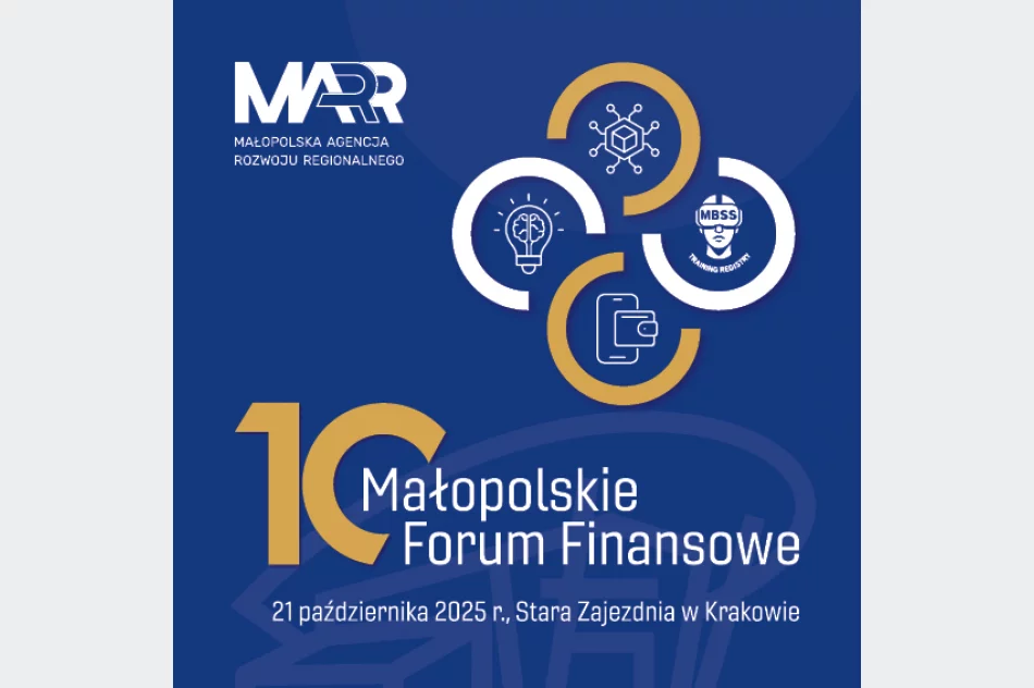 Zaproszenie na 10. Małopolskie Forum Finansowe: cyfrowa przyszłość, nowe technologie i wsparcie dla firm w Krakowie - zdjęcie 2