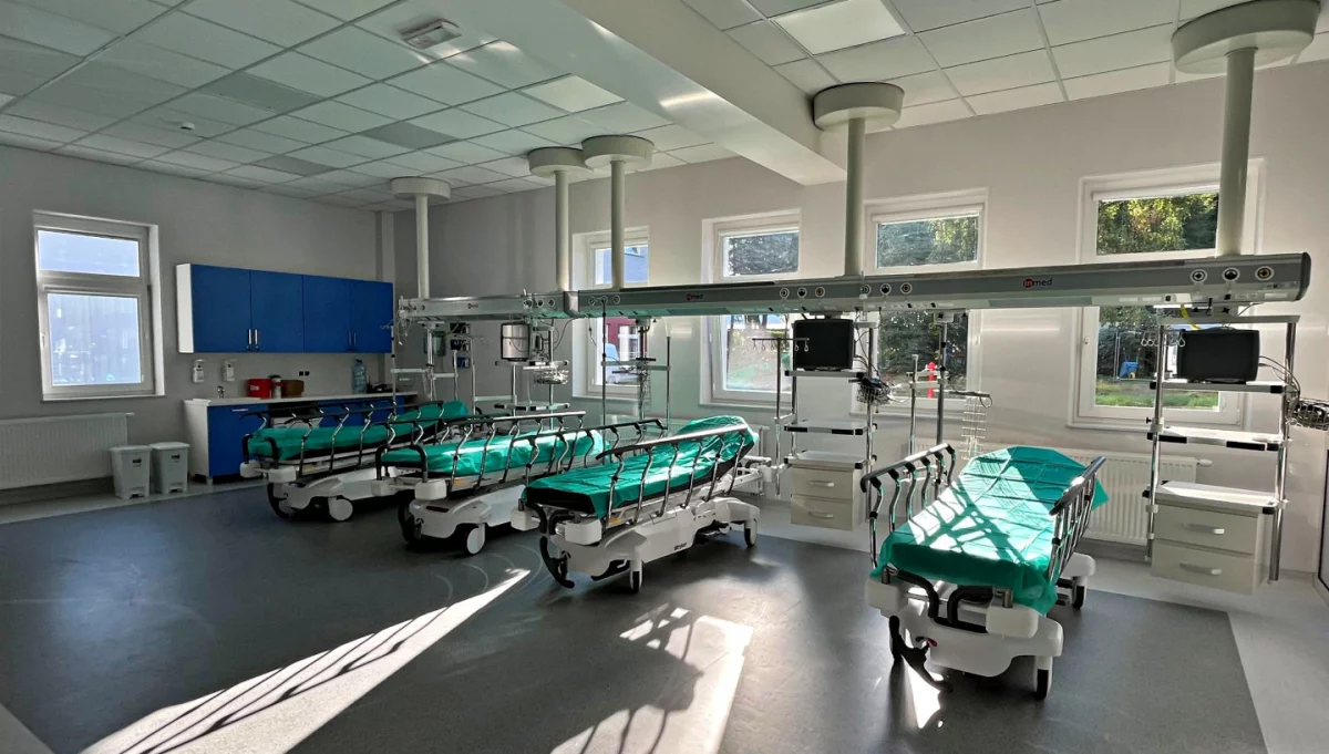 Nowe wnętrza SOR-u/fot.: Szpital Limanowa