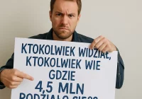 Ktokolwiek widział, ktokolwiek wie gdzie 4,5 mln zł podziało się? - zdjęcie główne