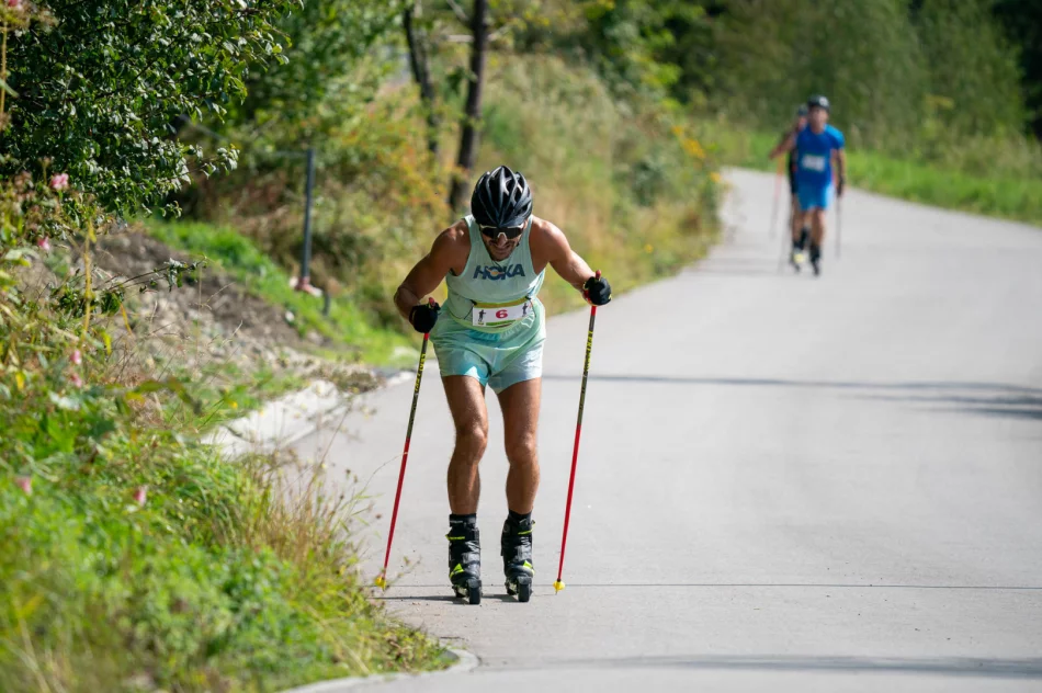 Zawody nartorolkowe/nordic walking Piknik UKS Wierchy - Aktywna Mogielica Uphill V - 2025 - zdjęcie 2