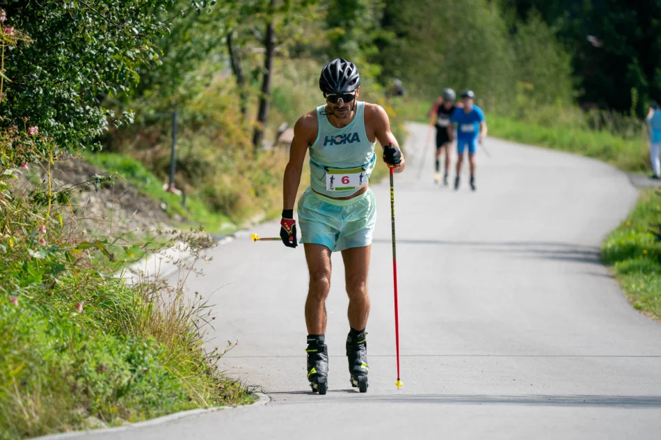 Zawody nartorolkowe/nordic walking Piknik UKS Wierchy - Aktywna Mogielica Uphill V - 2025 - zdjęcie 3