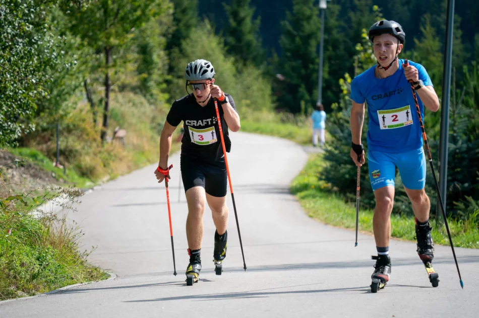 Zawody nartorolkowe/nordic walking Piknik UKS Wierchy - Aktywna Mogielica Uphill V - 2025 - zdjęcie 8