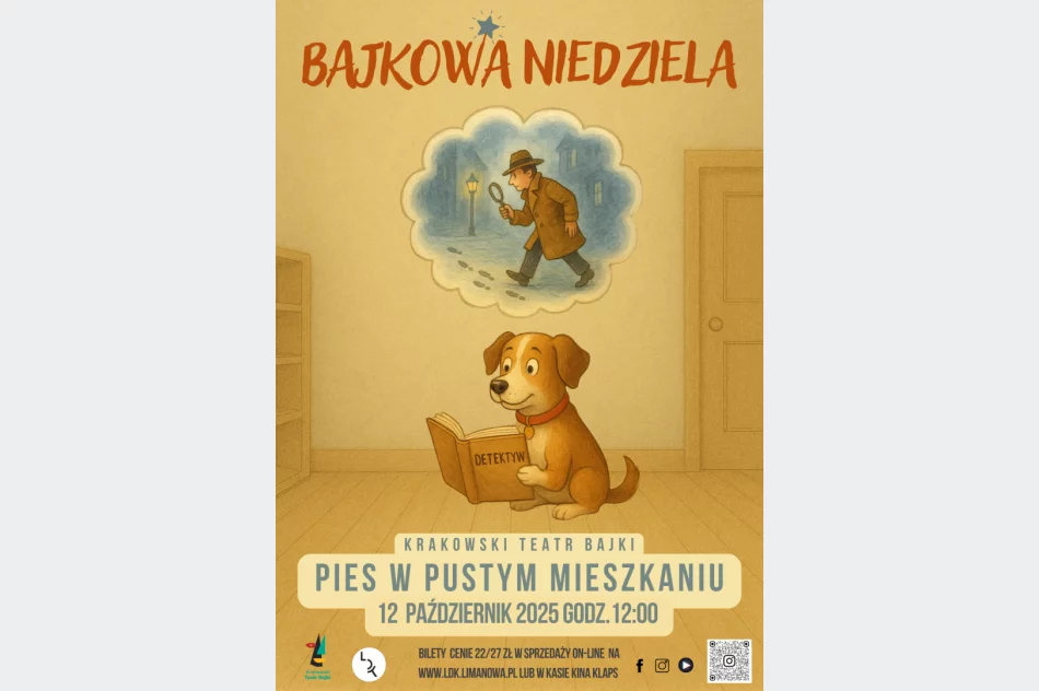 „Pies w pustym mieszkaniu” – kiedy książka ożywa na scenie! Bajkowa Niedziela już 12 października! - zdjęcie 2