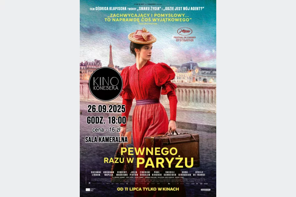 "Pewnego razu w Paryżu" 26 września w Kinie Konesera - zdjęcie 2