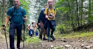 Spotkaniem turystów na Lubogoszczy zakończyły się wędrówki w ramach akcji „Odkryj Beskid Wyspowy 2025” - zdjęcie 3