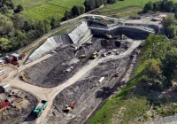 Gotowy zachodni portal tunelu - zdjęcie główne