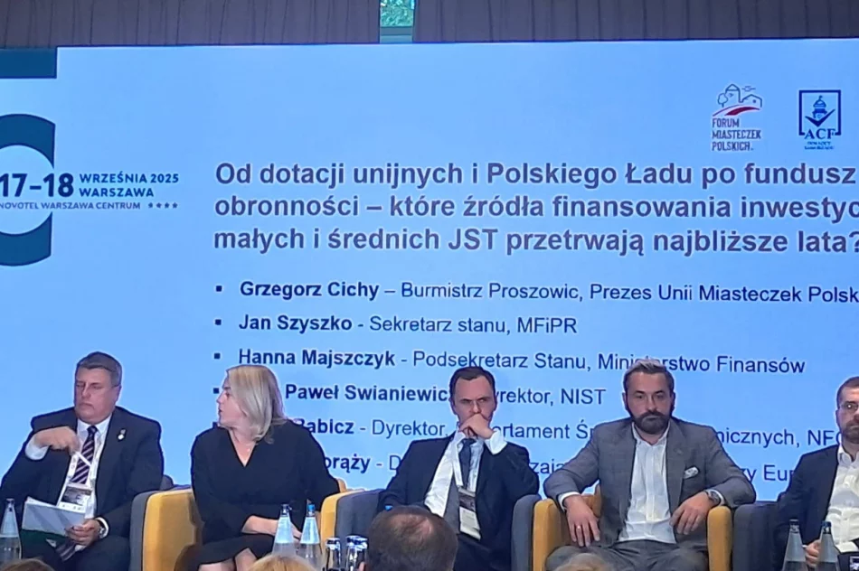Wiceburmistrz Miasta Limanowa uczestnikiem 5. Forum Miasteczek Polskich - zdjęcie 6