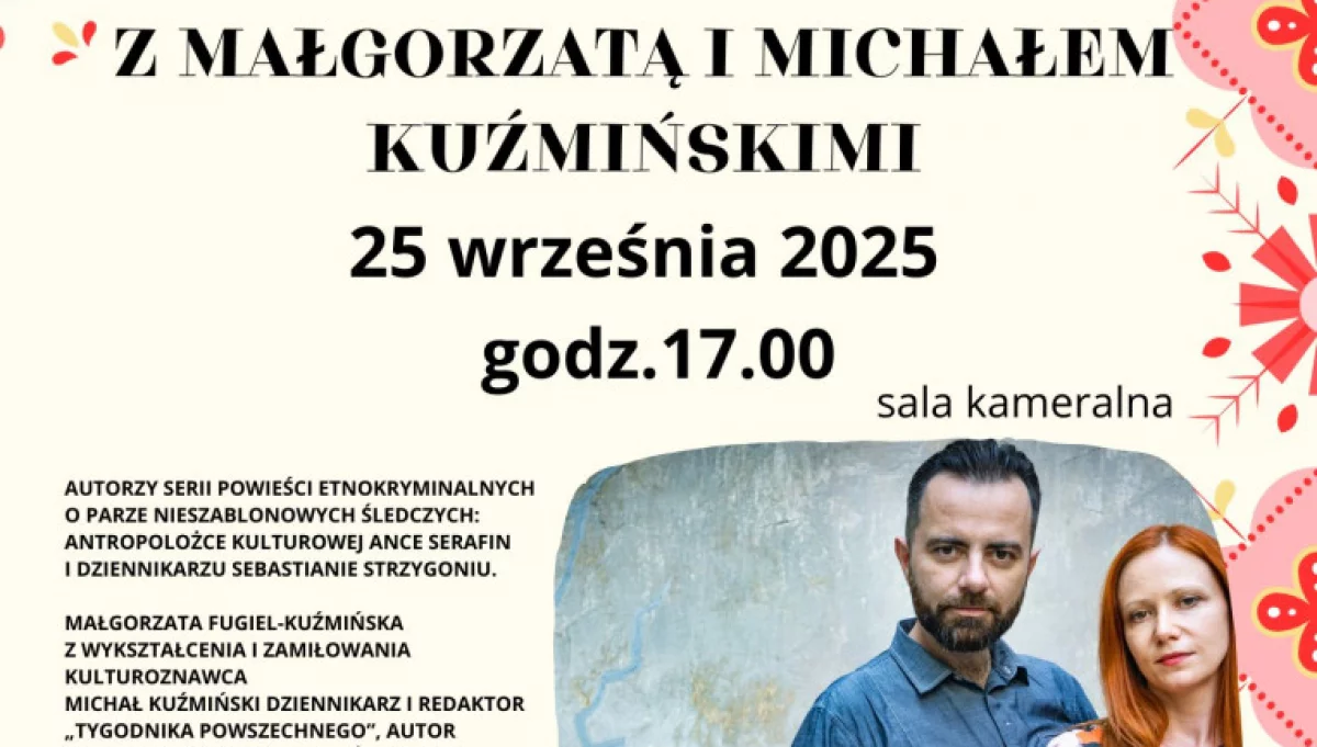 25 września Miejska Biblioteka Publiczna zaprasza na spotkanie autorskie